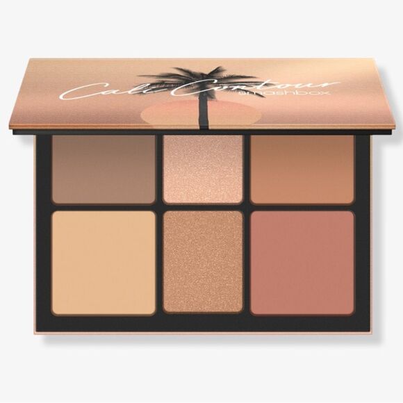 Smashbox Cali Contour Blush, Highlighter, & Bronzer Face Palette in Light/Medium - Picture 1 of 8